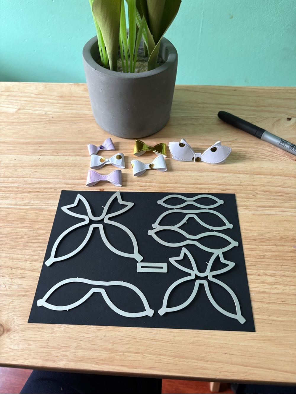 DIY Bow Template Set Die Cuts